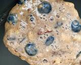 Banana pancakes with pecan nuts and fresh blueberries recipe step 2 photo