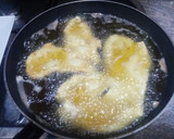 Foto del paso 12 de la receta: Filetes de pollo empanados con salsa de pimientos del Piquillo