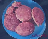 A picture of step 4 of Beetroot Idli.