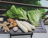 Hình bước làm 1 của món Muối cải chua