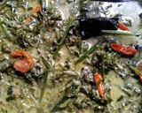 Foto langkah ke 4 dari resep Sayur pakis(kelakai) kuah santan.