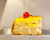 Foto del paso 12 de la receta: Pastel con peras en almíbar y crema sin gluten