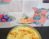 A picture of step 3 of Sweet corn dhokla.