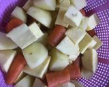 Hình bước làm 2 của món Cà ri gà nước dừa