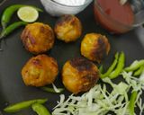 A picture of step 15 of Tandoori veg Momos.