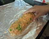 A picture of step 2 of Chinese chicken Salami.