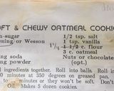 A picture of step 1 of Oatmeal Raisin Cookies.