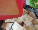 Gambar langkah 3 resipi Puding roti custart.