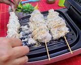 মালাই চিকেন পেস্তো কাবাব (Malai Chicken Pesto Kebab recipe in Bengali) রেসিপির ধাপ 18 ছবি