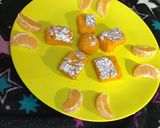 A picture of step 10 of Orange burfi.