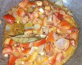 A picture of step 2 of Onion Tomato Curry Pyaaz Tamatar ki sabji.