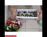 Foto langkah ke 7 dari resep "Fudgy Brownie, Chewy & Shiny Crust".