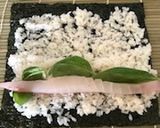 A picture of step 4 of Nori Roll Sushi (Norimaki).