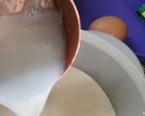 Gambar langkah 2 resipi Puding Mangga Thai.