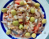 Foto del paso 6 de la receta: Ensalada completa de tomate rosa