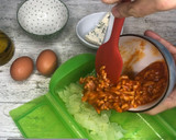 Foto del paso 2 de la receta: Huevos Napoleón Boloñeses en Lékué receta de aprovechamiento