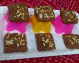 A picture of step 2 of Singhara barfi.