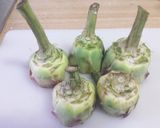 Foto del paso 1 de la receta 🇮🇹 Alcachofas a la romana 🇮🇹