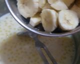 A picture of step 4 of Banana Sago Payasam.