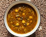 A picture of step 6 of Lentil and Vermicelli Soup.