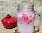 Cara Membuat 12 Es Cendol Strawberry 10