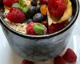 Une image de l'étape 7 de 🍯Sweet bowl chia 🥣fruits de saison 🍑🍒.