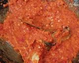 Foto langkah ke 3 dari resep Sambal Kentang Goreng & Cincang Daging Kambing.