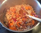 A picture of step 4 of Turkey and chunky veg chilli.