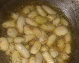 A picture of step 2 of Crispy Arbi sabzi.