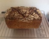 A picture of step 11 of 100% Whole Grain German Rye Loaf Bread.