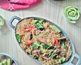 Foto langkah ke 5 dari resep Bihun Goreng Kambing.
