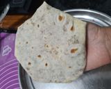 A picture of step 5 of Crunch wrap.