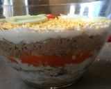 Mimóza (orosz halas hidegtál)🐟 recept fázis 8 fotója