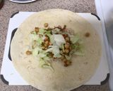 A picture of step 4 of Chickpea Burrito 🌯.