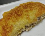 Foto del paso 7 de la receta: Arepa🫓de maiz🌽rellena de pollo🍗piña🍍y queso🧀🥯