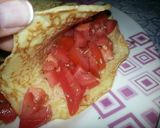 Foto del paso 3 de la receta: Creppes salados capresse 🌮 