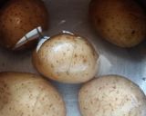 A picture of step 1 of Aloo Matar Korma.