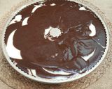 Foto langkah ke 8 dari resep Puding Brownies Marmer.
