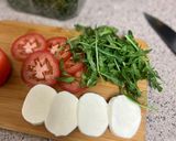 A picture of step 1 of 🥪Vegetarian Caprese sandwich 🥪.