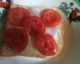 A picture of step 2 of Toast bread with eggs coriander.
