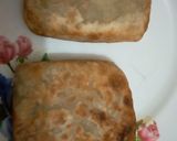 A picture of step 8 of Kheema chapati(minced meat chapati recipe).