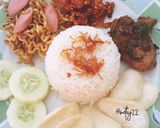 Foto langkah ke 5 dari resep Nasi Uduk Rice Cooker.