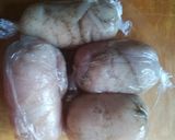 Csirkemellbe teker sonka, sajt-Leveles tésztában sütve! recept fázis 5 fotója