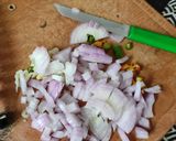 A picture of step 1 of Fenugreek leafy vegetable.