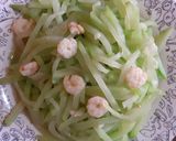 Foto langkah ke 5 dari resep Tumis labusiam udang.
