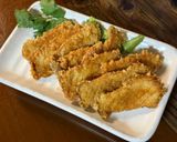 酥炸杏鮑菇排的食譜步驟4照片
