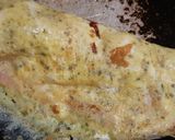 Foto del paso 4 de la receta: Omelette de paleta (fiambre) y queso, con ensalada