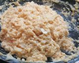 Foto del paso 3 de la receta Pimientos rellenos de bacalao con salsa de tomate y pimientos