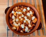A picture of step 10 of Orecchiette Pugliesi with Mushroom and Sausage Ragù.