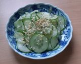 รูปขั้นตอนการทำที่ 2 ของ แตงกวาเปรี้ยวแบบเร็ว (キュウリのすなもの)